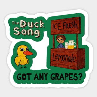 DUCK SONG VINTAGE Sticker